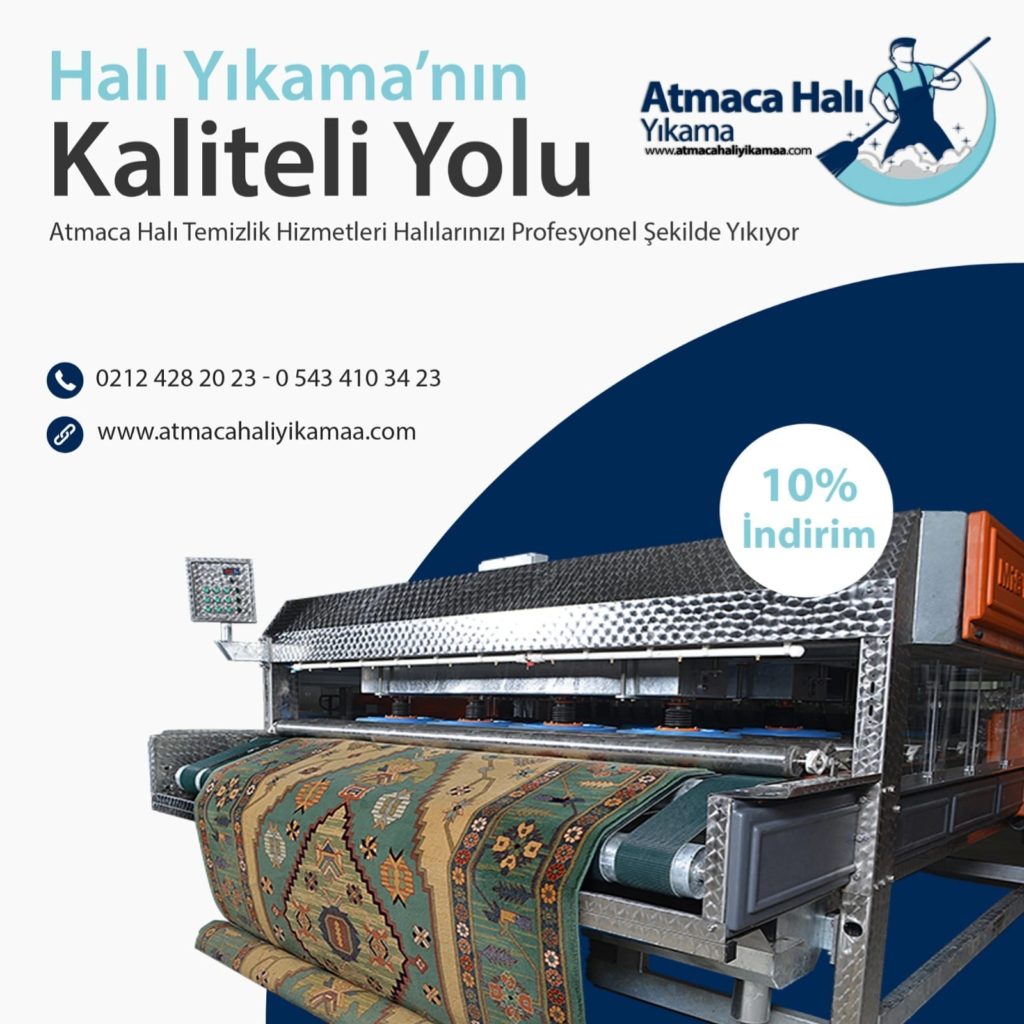 Atmaca Halı Yıkama Carpet Laundry in Esenyurt Istanbul