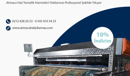 Atmaca Halı Yıkama Carpet Laundry in Esneyurt Istanbul