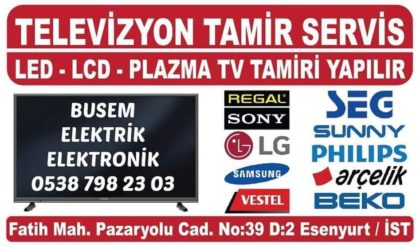 Busem Electronics TV Repair in Esenyurt Istanbul