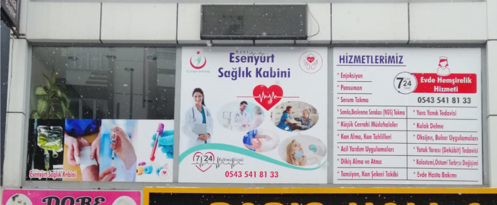 Esenyurt Sağlık Kabini Healtcare Services in Esenyurt Istanbul